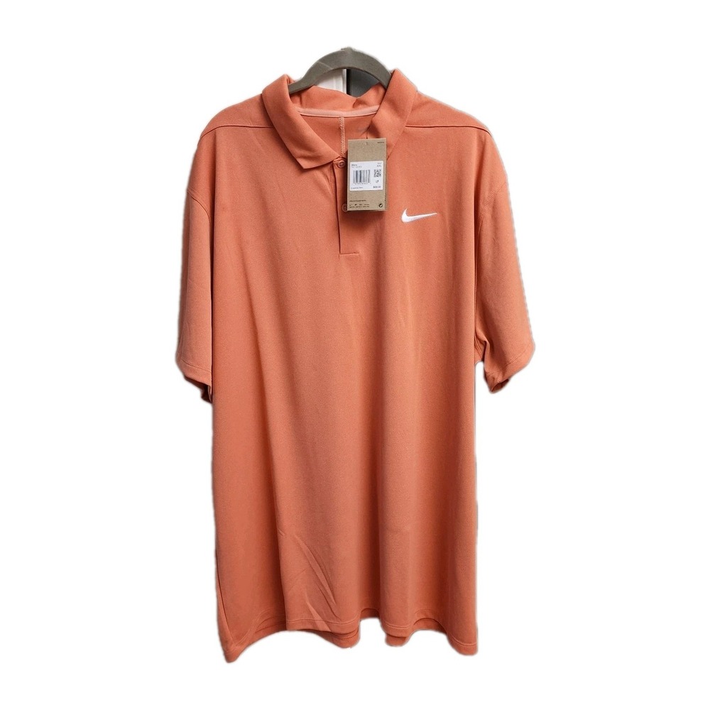 Nike Men's Victory Dri-Fit Golf Polo Shirt Performance Madder Root Size 2XL
